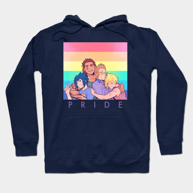 FFXV PRIDE Hoodie by beanclam